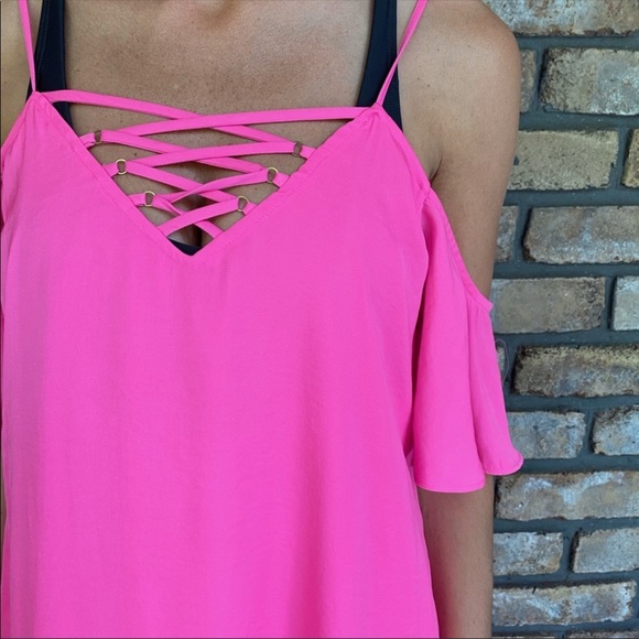 Jennifer Lopez Cold Shoulder Dress - Picture 6 of 13